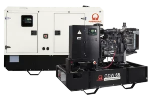 Pramac GDW65P 66.3 kVA three-phase diesel generator