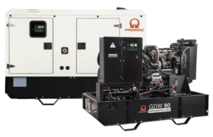 Pramac GDW90P 89 kVA three-phase diesel generator