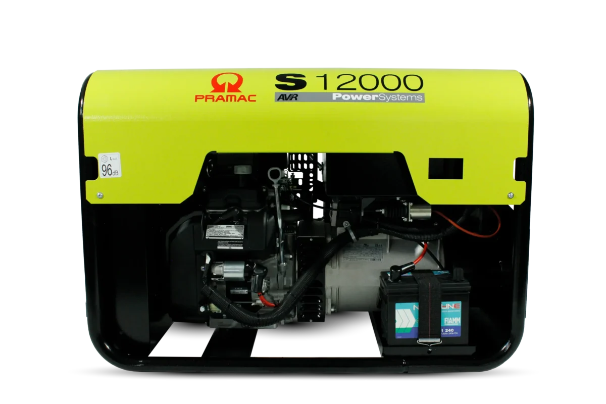 S12000 three phase petrol generator