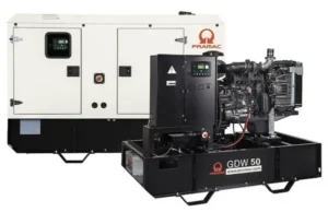 Pramac GDW50P 49.5 kVA three-phase diesel generator
