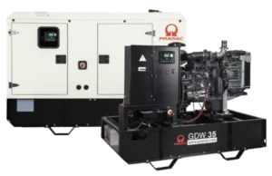 Pramac GDW35P 33 kVA three-phase diesel generator