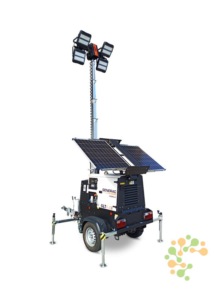 GLT4-A Hybrid Solar Lighting Tower - Image 2