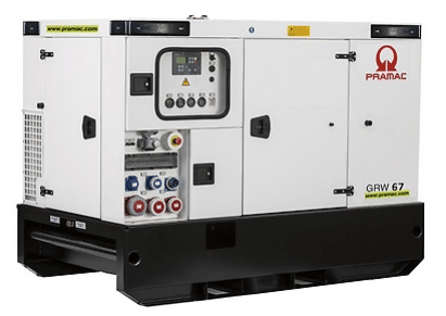 GRW67P rental generator