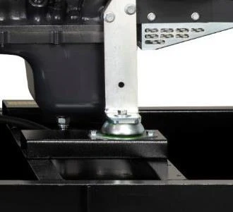 GDW removable screwed feet with fixing holes