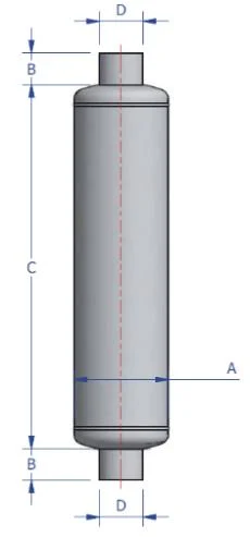 RES residential exhaust silencer