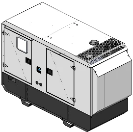 DMY dummy load bank fitted to canopy