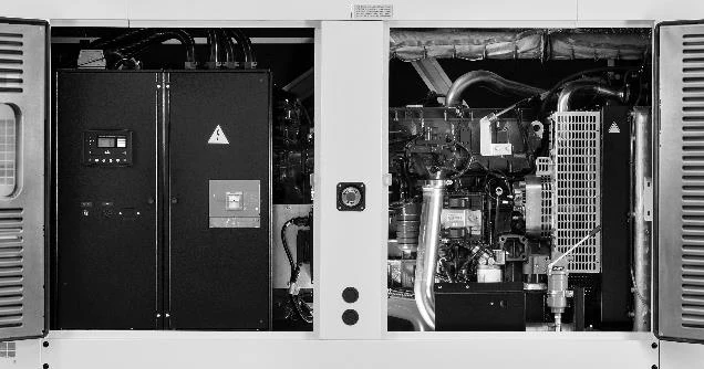 GPW engine bay with separate control and power panels