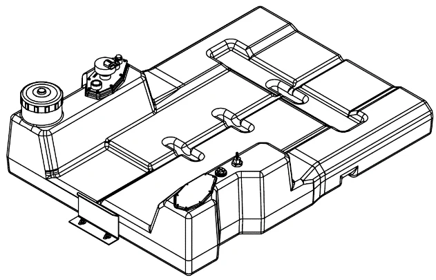 PFT plastic fuel tank