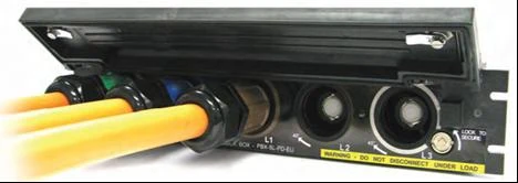 PWL power lock connectors with cables