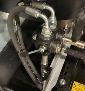 GRW six-way fuel valve for external tank connection